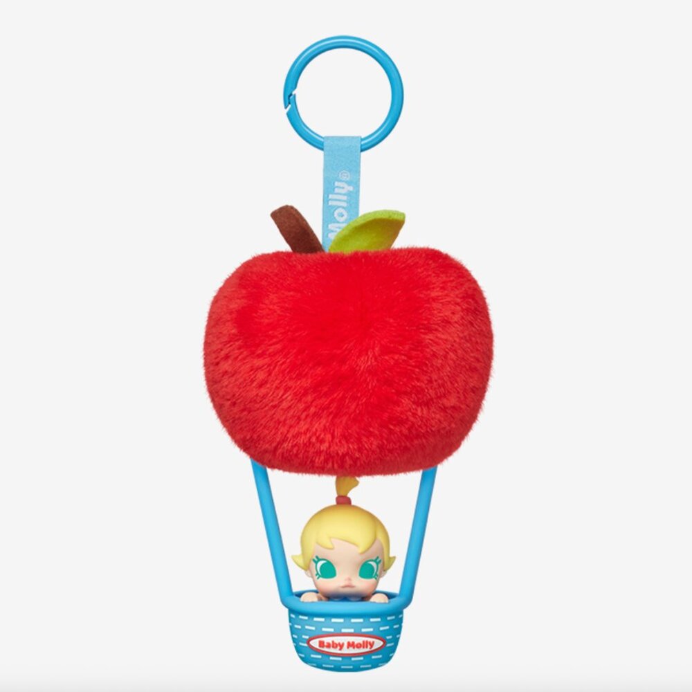 Baby Molly Fruity Plush Aroma Sachet Pendant Red Apple Pop Mart SHIPS IN BAG